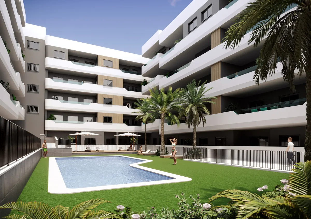 Nieuwbouwappartementen met dakterras en zwembad in Santa Pola, foto 1