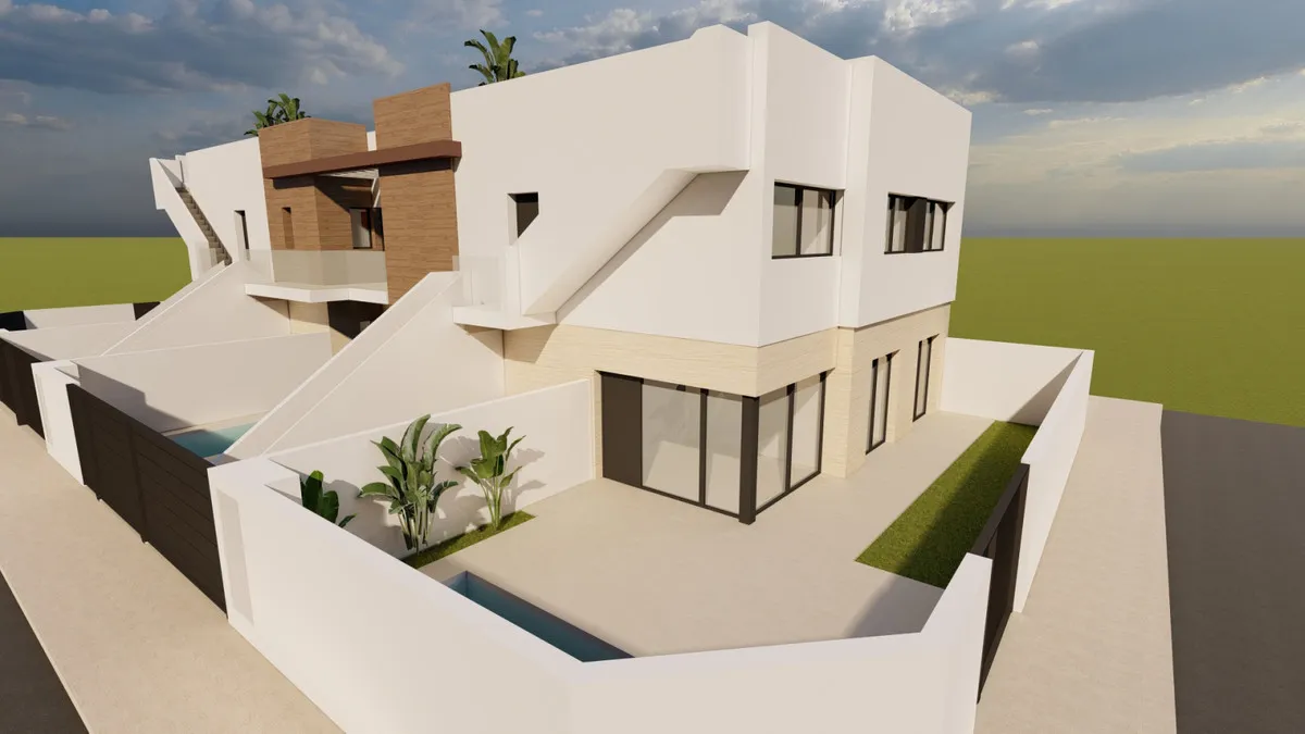 Nieuwbouwvilla met dakterras in San Pedro del Pinatar, foto 3