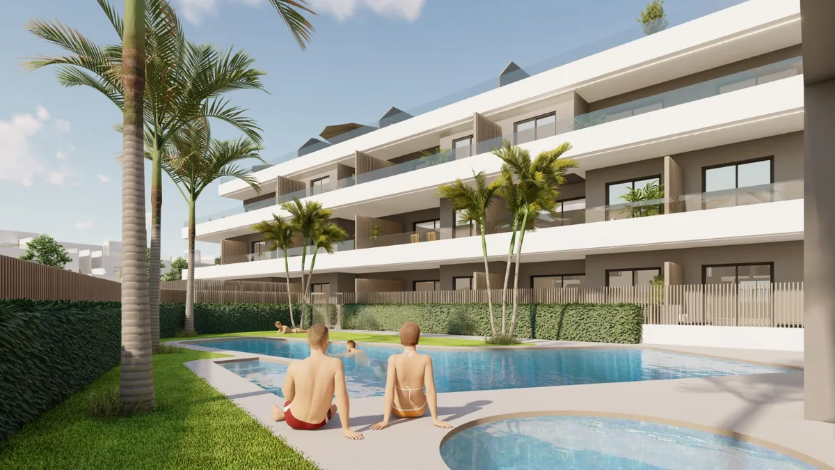 Nieuwbouwappartementen met zwembad in Pilar de la Horadada, foto 2