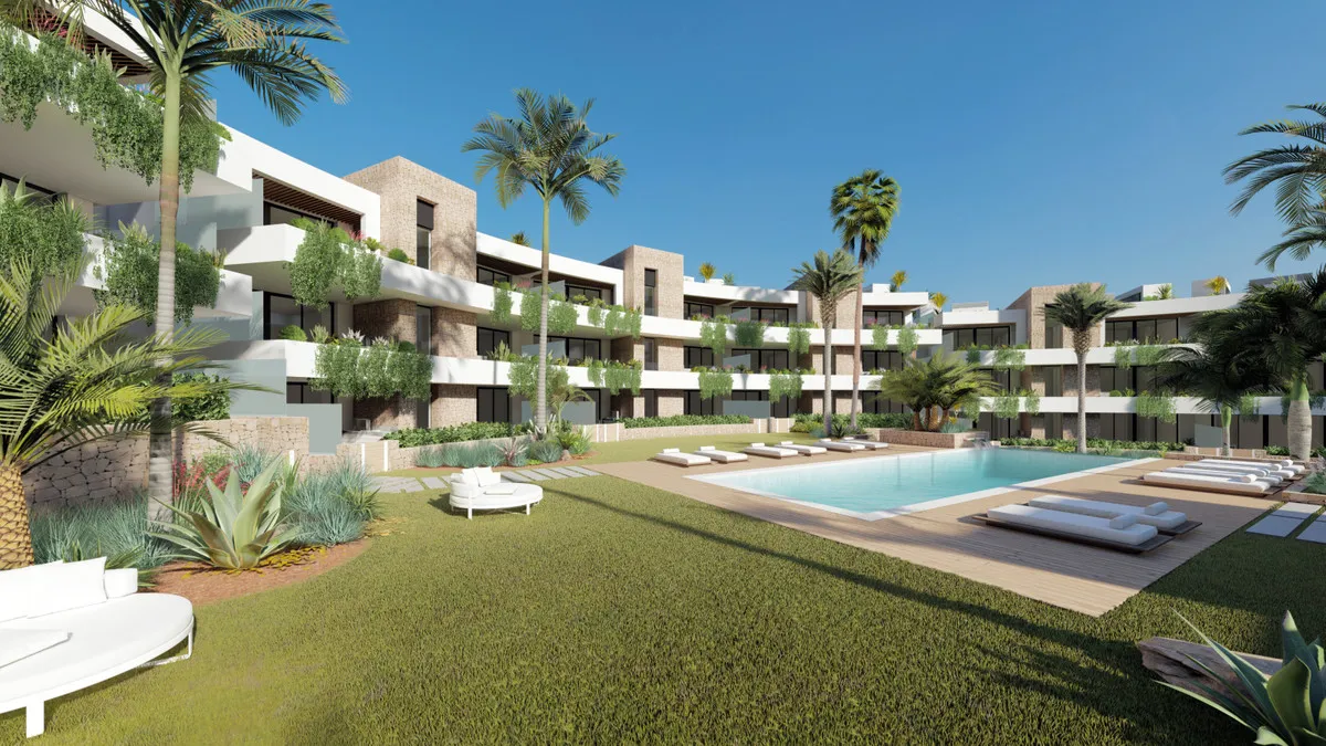 Nieuwbouwappartementen met gemeenschappelijk zwembad in San Javier, foto 2