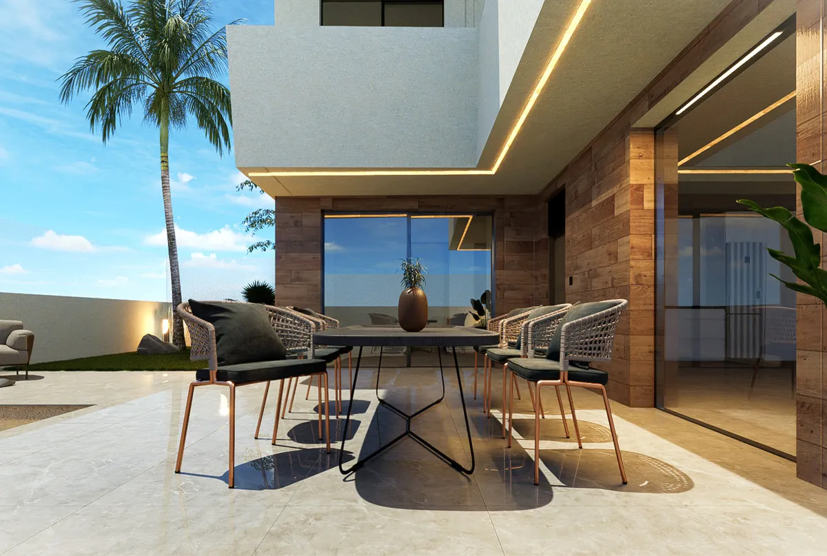 Nieuwbouwvilla met privézwembad en tuin in San Pedro del Pinatar, foto 3