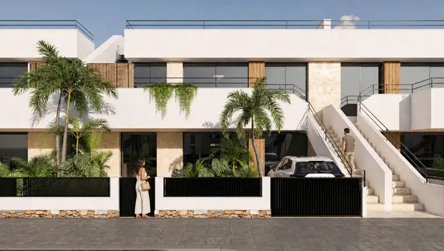 Nieuwbouwvilla's met 2 slaapkamers en tuin in Alhama de Murcia, Alhama de Murcia
