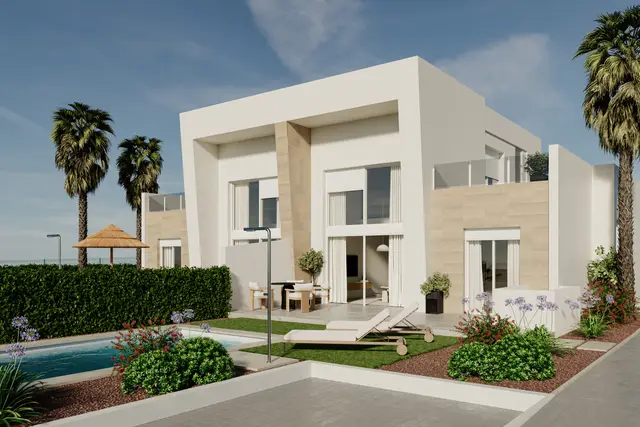 Nieuwbouwvilla's met privézwembad in La Finca Golf, Algorfa, La Finca Golf, Algorfa