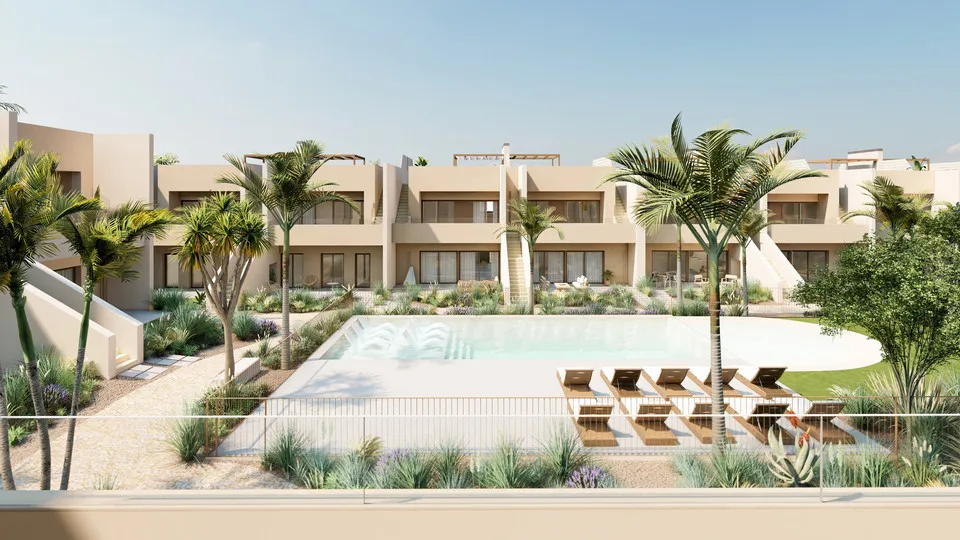 Nieuwbouwappartementen met 3 slaapkamers in Roda Golf, San Javier, foto 1