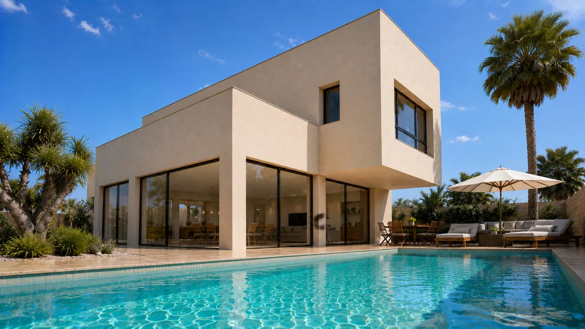 Nieuwbouwvilla met privézwembad en zeezicht in Pilar de la Horadada, foto 1