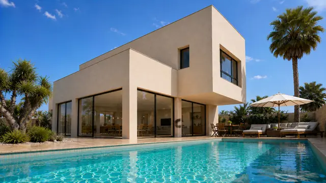 Nieuwbouwvilla met privézwembad en zeezicht in Pilar de la Horadada, Pilar de la Horadada
