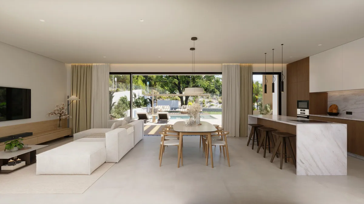 Nieuwbouwvilla met privézwembad en tuin in Finestrat, foto 2