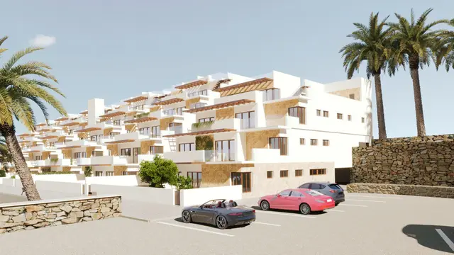 Nieuwbouwappartementen met zeezicht en zwembad in Vera Playa, Vera Playa, Vera