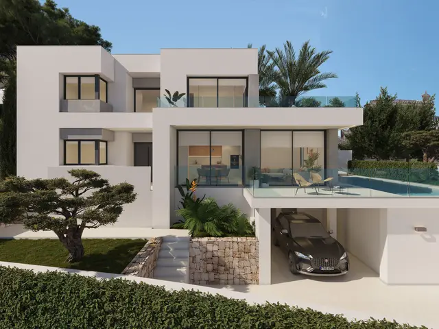 Nieuwbouwvilla met privézwembad en zeezicht in Benitachell, Cumbre del Sol, el Poble Nou de Benitatxell/Benitachell