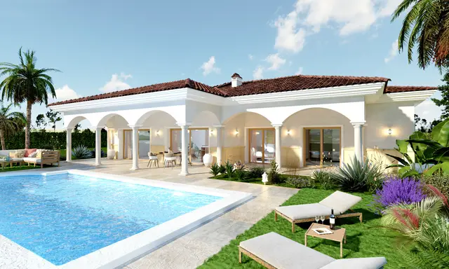 Nieuwbouwvilla's met privézwembad in Aspe, Costa Blanca Zuid, Aspe
