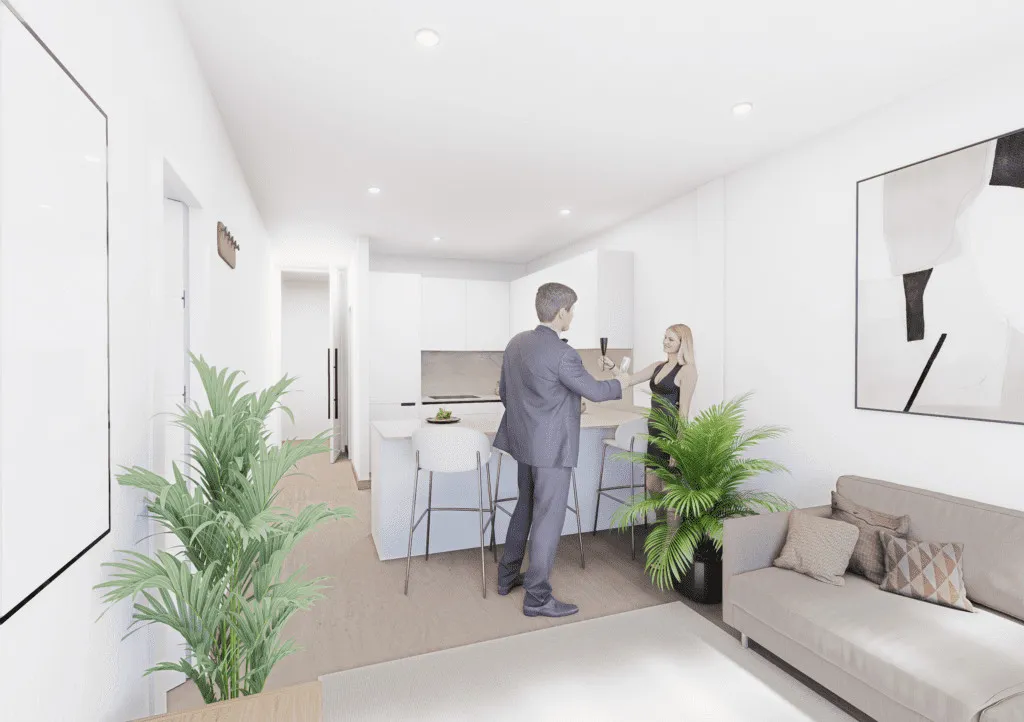 Nieuwbouwappartementen met dakterras en zeezicht in Vera Playa, foto 2