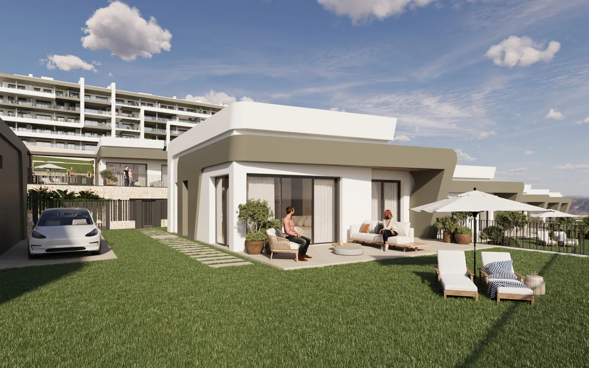 Nieuwbouwvilla's met privézwembad en zeezicht in Mutxamel, foto 2