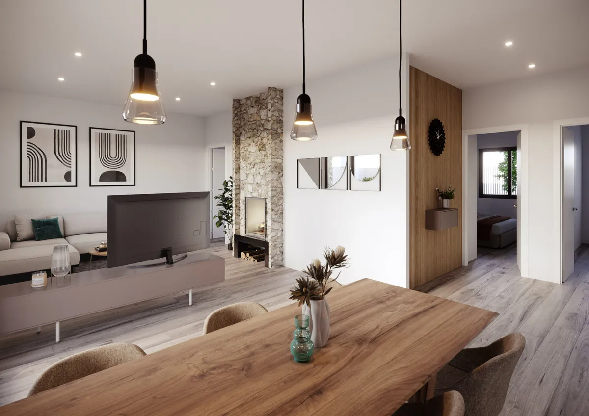 Nieuwbouwappartement met terras en tuinzicht in Hondón de las Nieves, foto 2