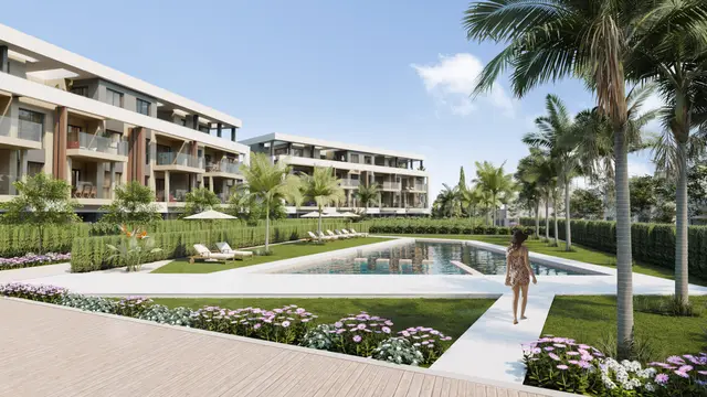 Nieuwbouwappartement met 3 slaapkamers in Torre-Pacheco, Santa Rosalía Lake and Life Resort, Torre-Pacheco