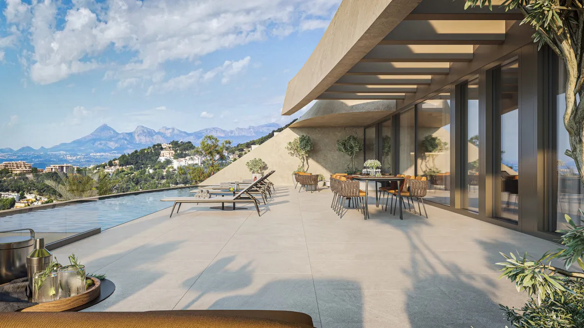 Nieuwbouwvilla met privézwembad en zeezicht in Altea Hills, Altea, foto 3
