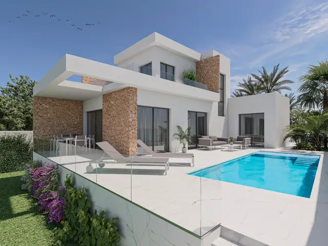 Nieuwbouwvilla met privézwembad en 500 m² perceel in San Fulgencio, La Marina, San Fulgencio