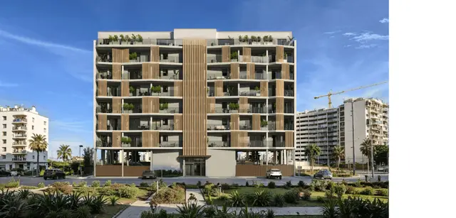 Nieuwbouwappartementen met zeezicht en zwembad in Moncofa, Moncofa