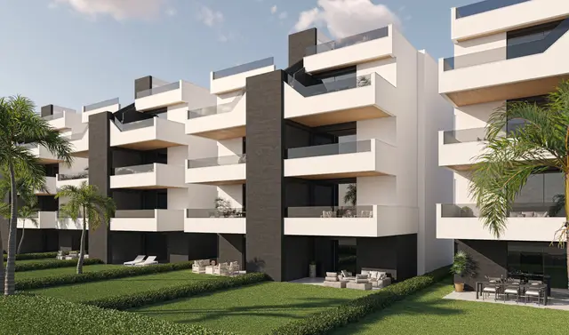 Nieuwbouwappartement met privétuin in Alhama de Murcia, Condado de Alhama, Alhama de Murcia