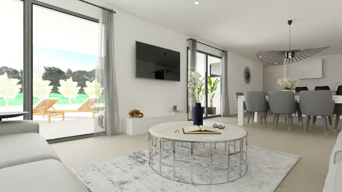 Nieuwbouwvilla's met privézwembad aan de golfbaan in Monforte del Cid, foto 3