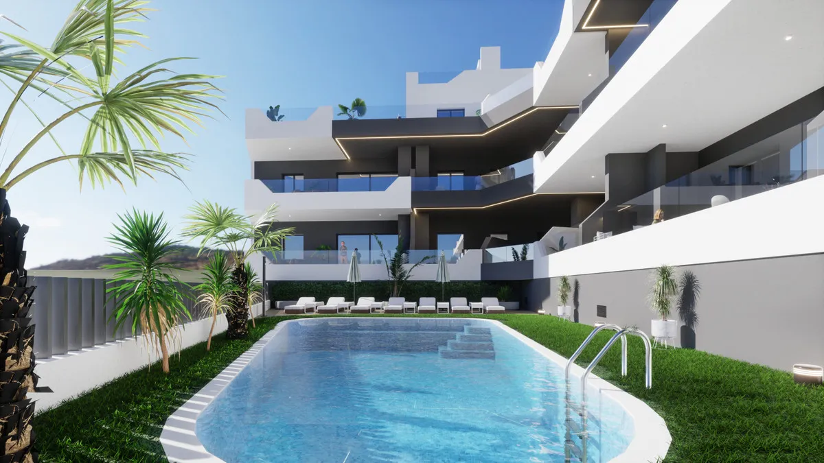 Nieuwbouwappartementen met zwembad in Benijófar, Costa Blanca Zuid, foto 1