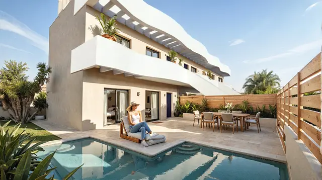 Nieuwbouwvilla's met privézwembad in Pilar de la Horadada, Pilar de la Horadada