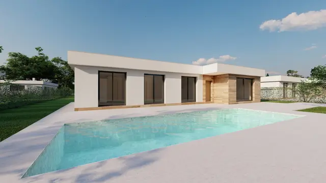 Nieuwbouwvilla met privézwembad en 1.250 m² perceel in Calasparra, Calasparra