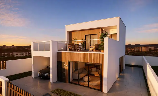 Nieuwbouwvilla met privézwembad en zeezicht in Los Alcázares, Los Alcázares
