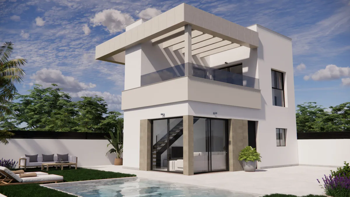 Nieuwbouwvilla met privézwembad in Orihuela, Costa Blanca Zuid, foto 2