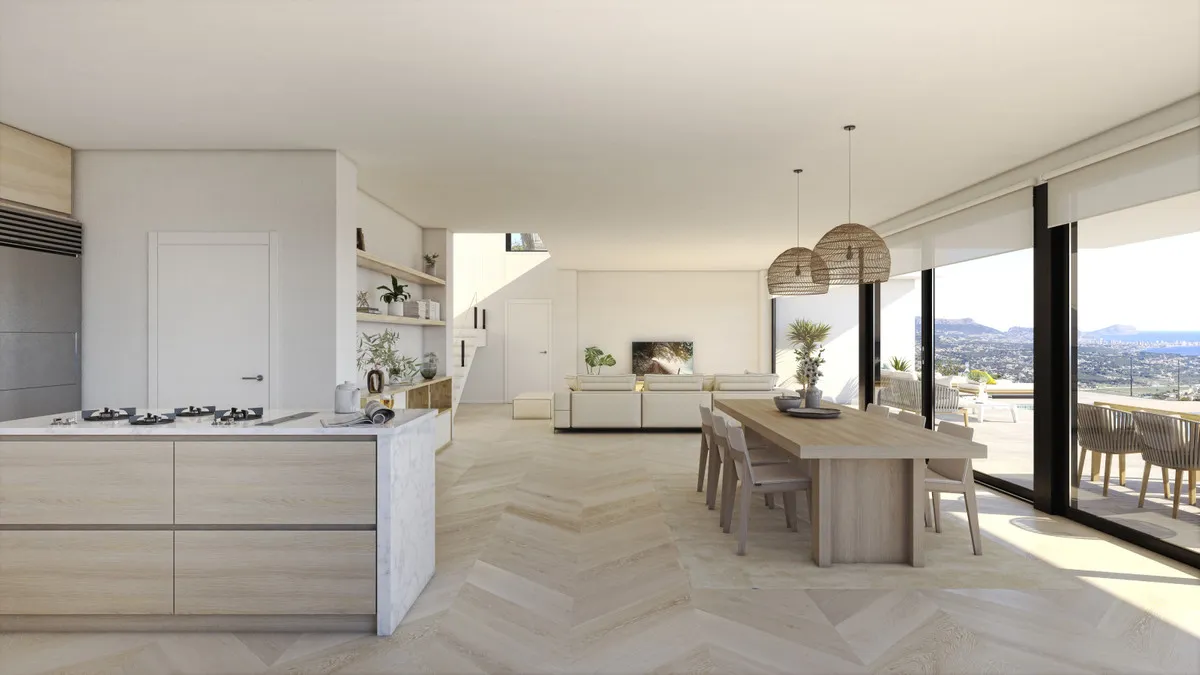 Nieuwbouwvilla met zeezicht en privézwembad in Benitachell, foto 3