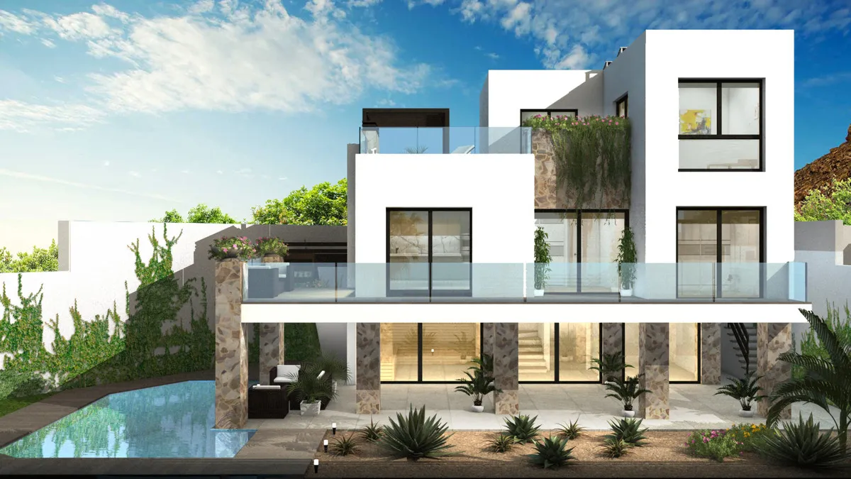 Nieuwbouwvilla's met privézwembad aan de golfbaan in Rojales, foto 1