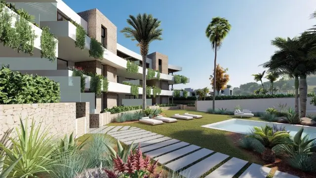 Nieuwbouwappartementen met 3 slaapkamers in San Javier, La Manga Club Resort, San Javier