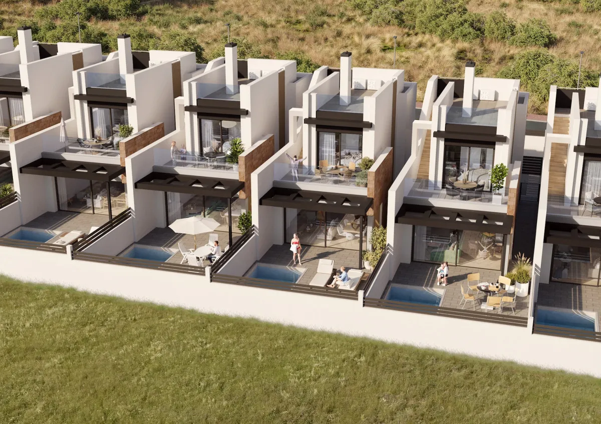 Nieuwbouwvilla's met privézwembad in Aguas Nuevas, Torrevieja, foto 1