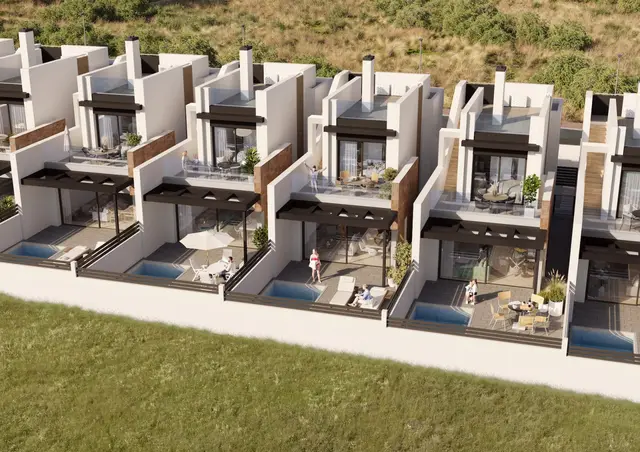 Nieuwbouwvilla's met privézwembad in Aguas Nuevas, Torrevieja, Aguas Nuevas, Torrevieja