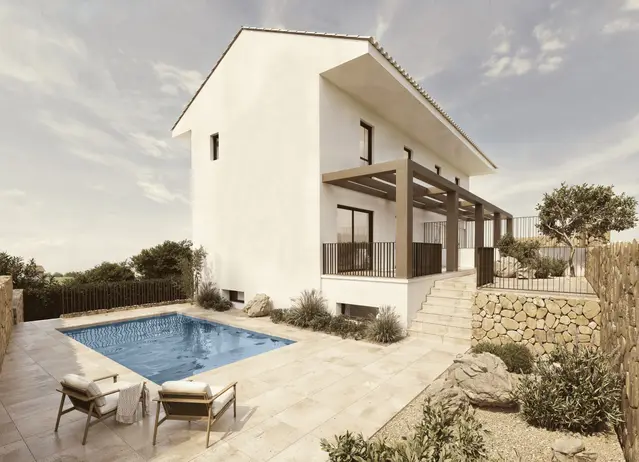 Nieuwbouwvilla's met privézwembad en tuin in La Nucía, La Campaneta, La Nucía