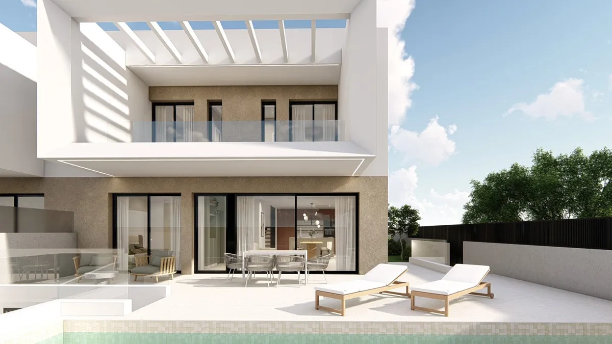 Nieuwbouwvilla met privézwembad en tuin in Dolores, foto 2