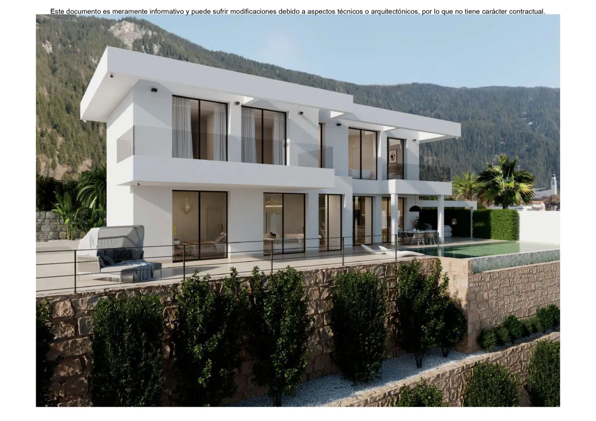 Nieuwbouwvilla met privézwembad en zeezicht in Finestrat, foto 1