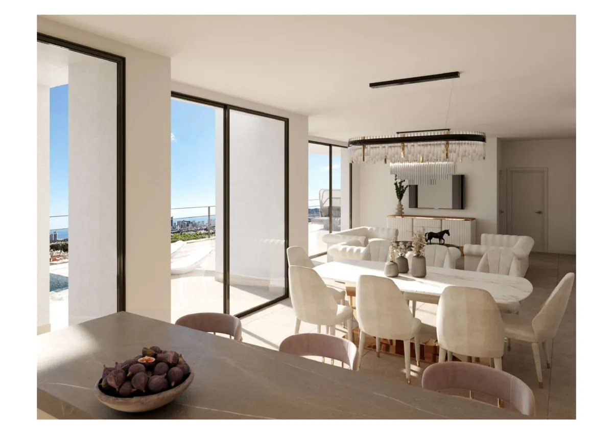Nieuwbouwvilla met privézwembad en zeezicht in Finestrat, foto 2