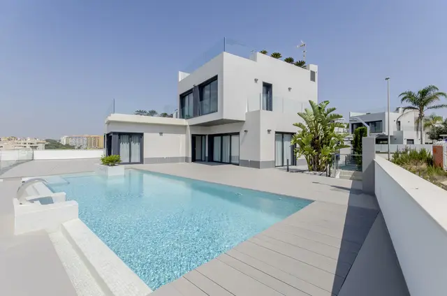 Nieuwbouwvilla's met zeezicht in Dehesa de Campoamor, Orihuela, Dehesa de Campoamor, Orihuela
