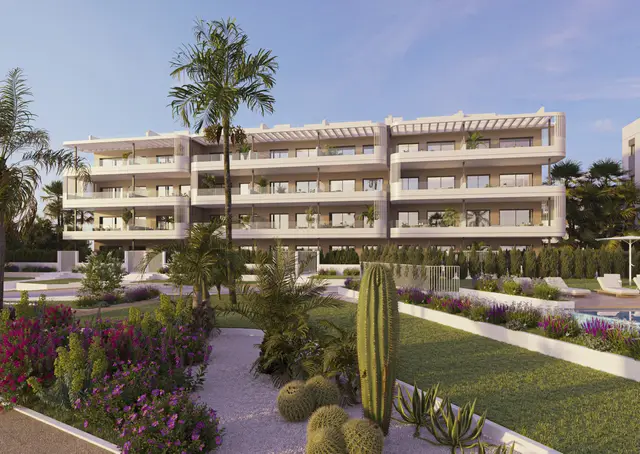 Nieuwbouwappartementen met zwembad en sauna in Torrevieja, Torrevieja