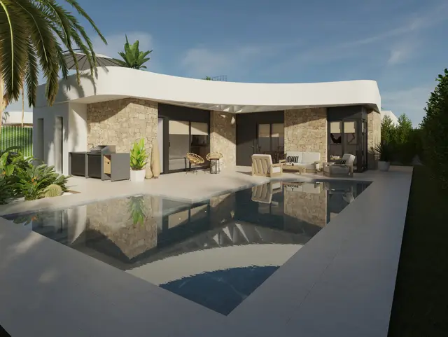 Nieuwbouwvilla met privézwembad en tuin in Los Montesinos, Los Montesinos