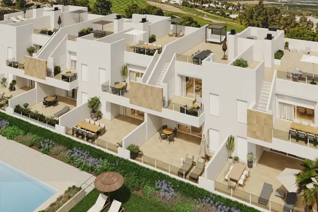 Nieuwbouwappartementen met 2 slaapkamers aan La Finca Golf, Algorfa, La Finca Golf, Algorfa