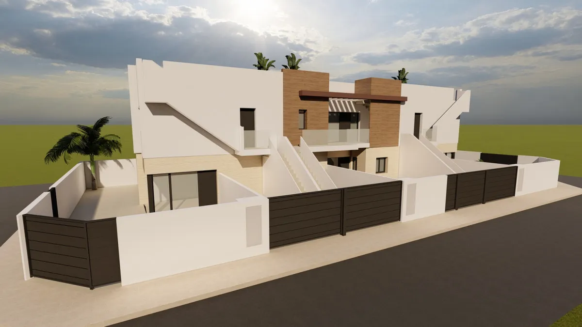 Nieuwbouwvilla met dakterras in San Pedro del Pinatar, foto 2