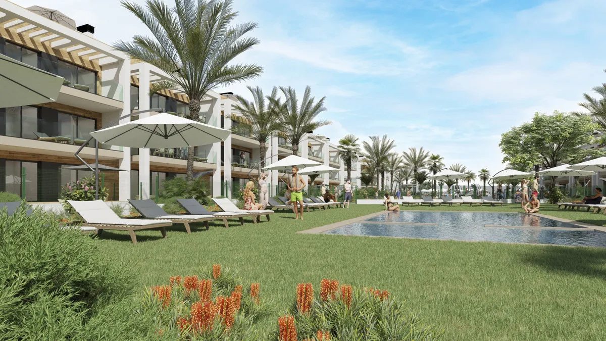 Nieuwbouwappartementen aan de golfbaan in Los Alcázares, foto 2