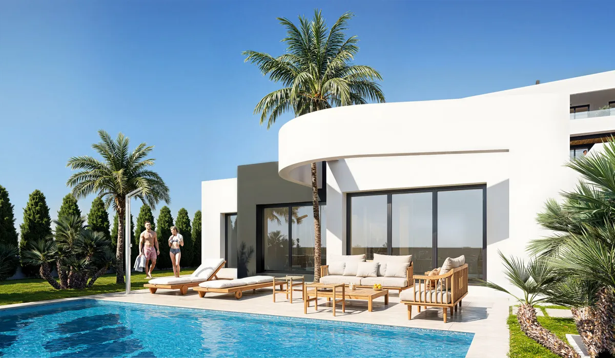 Nieuwbouwvilla's aan de golfbaan in Los Alcázares, foto 2