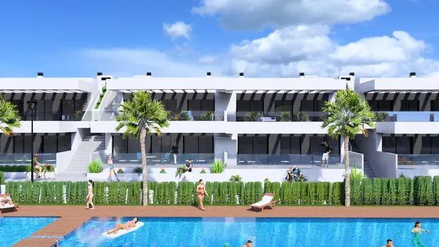 Nieuwbouwappartementen met gemeenschappelijk zwembad in Algorfa, La Finca Golf, Algorfa