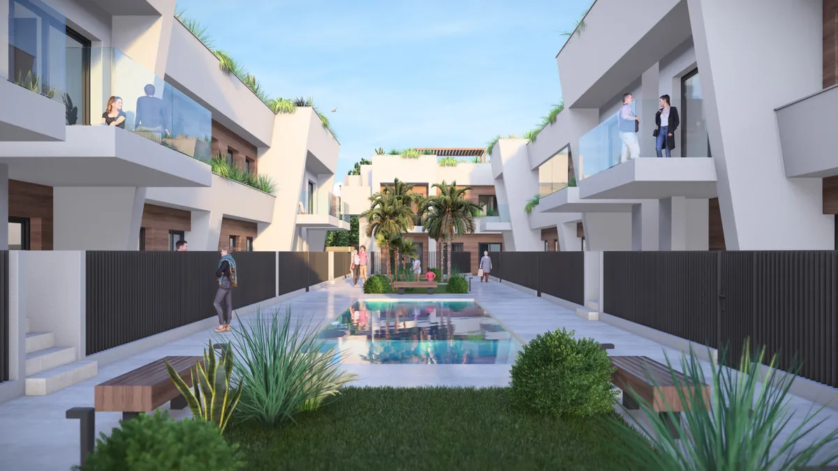 Nieuwbouwvilla's met dakterras en zwembad in Torre-Pacheco, foto 1