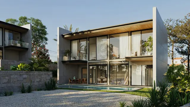 Nieuwbouwvilla's met privézwembad en bergzicht in Calp, Calp