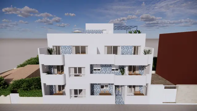 Nieuwbouwappartementen met zwembad in Torre de la Horadada, Torre de la Horadada, Pilar de la Horadada