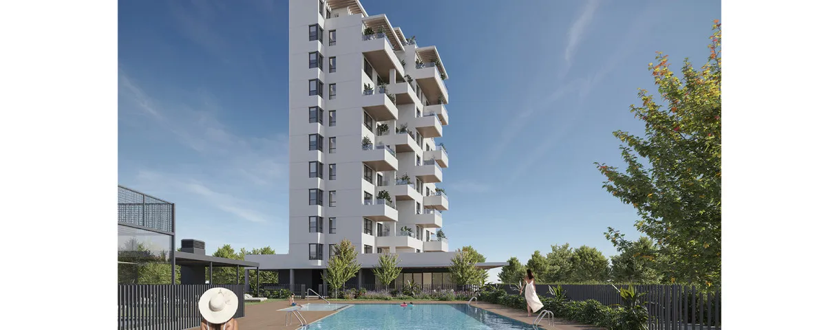 Nieuwbouwappartementen met zeezicht en zwembad in Calp, foto 1