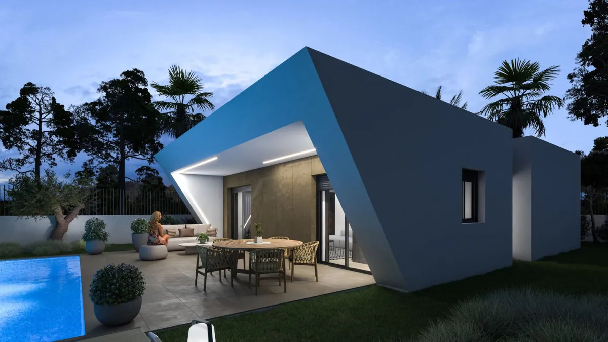 Nieuwbouwvilla's met privétuin in Hondón de las Nieves, foto 2